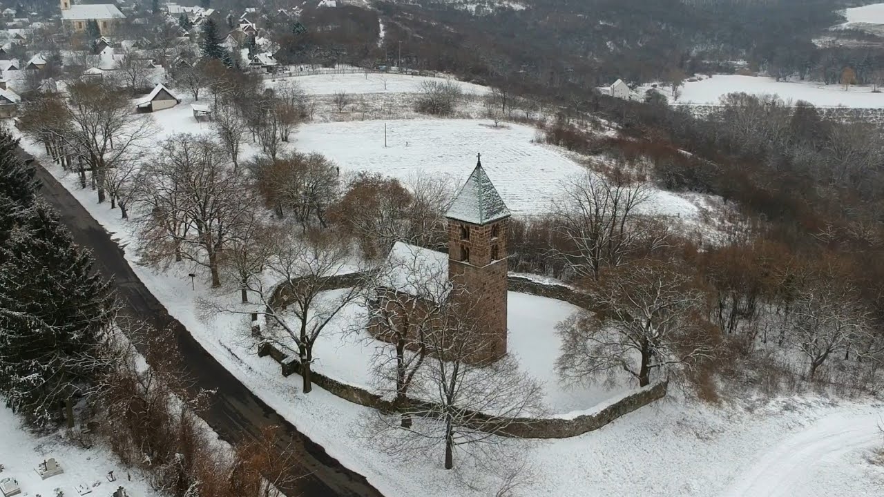 [Drone 15]Nagybörzsöny in the winter