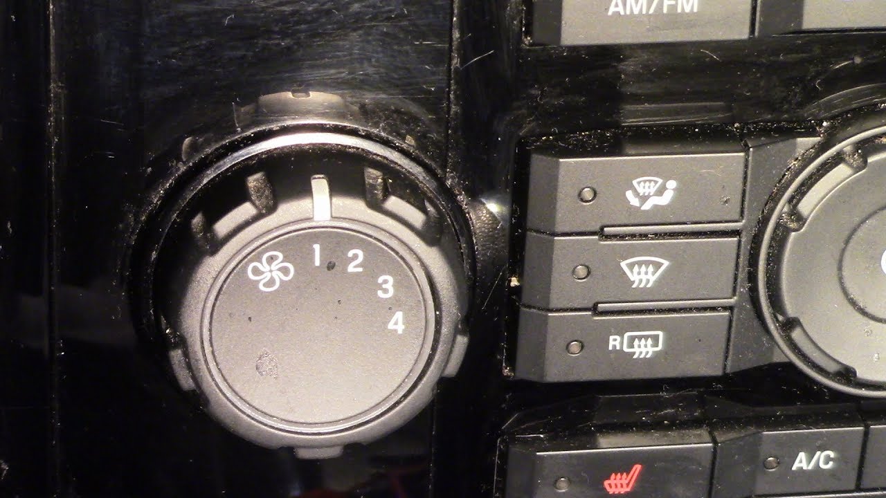 Ford Escape blower not working on lower speeds, simple fix