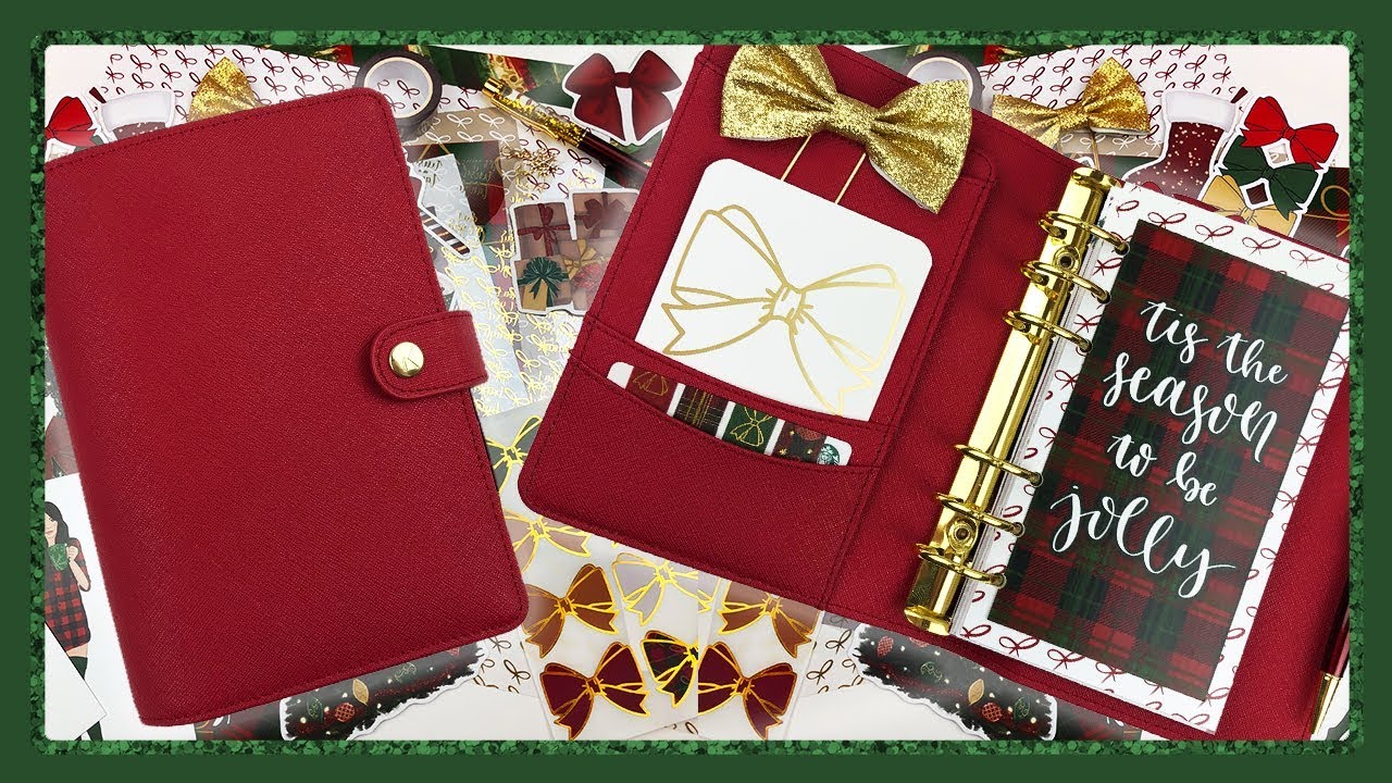 Christmas Personal Ring Planner Flip Through!