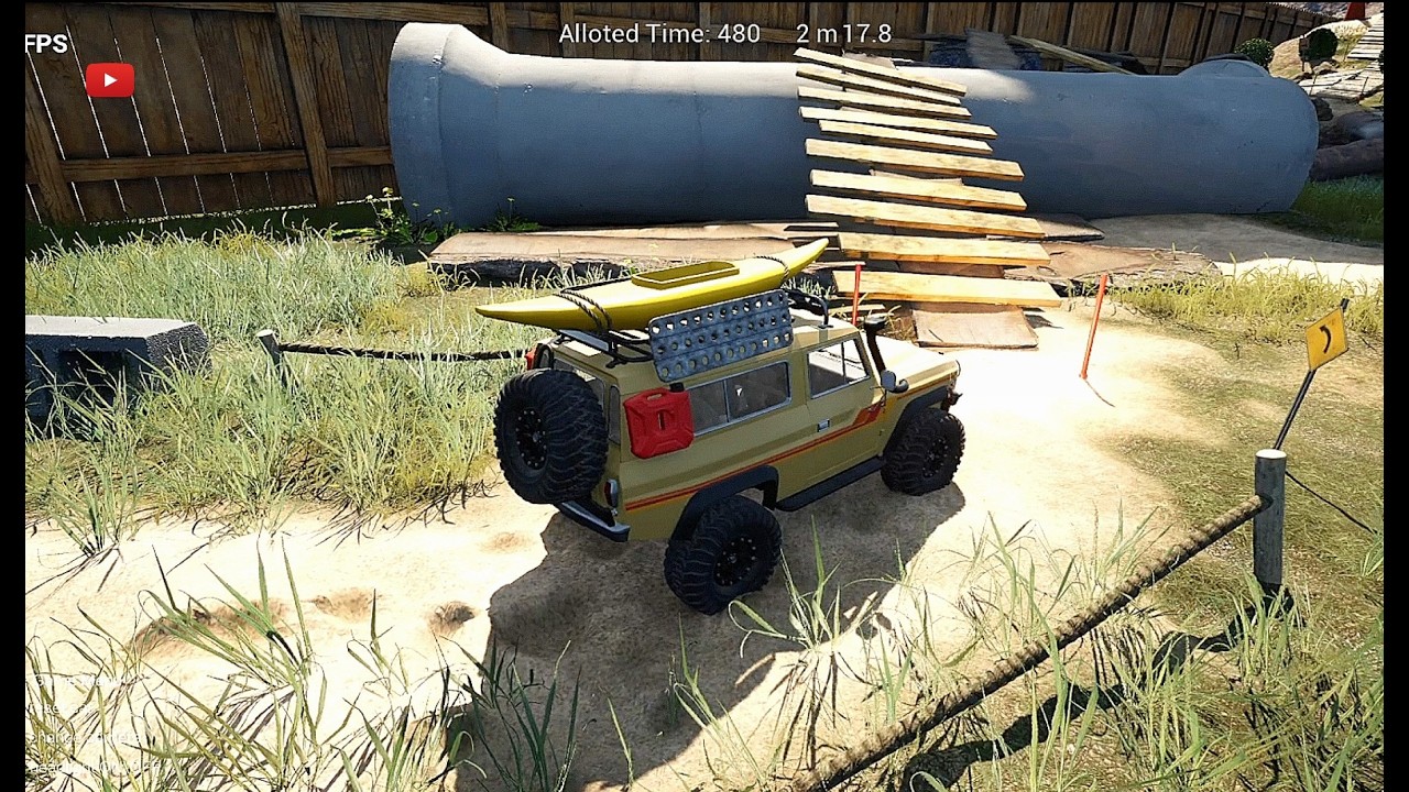 Trophy rc racing car simulator || pc car racing game 