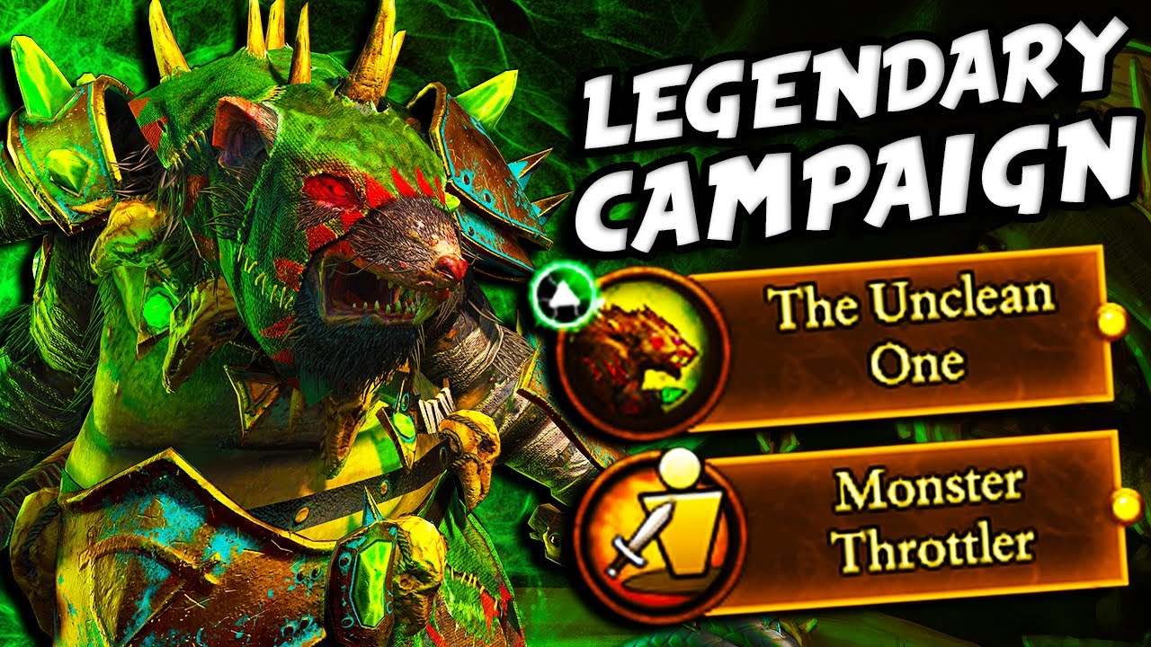 I Beat Total Warhammer 3 On Legendary Difficulty As Throt the Unclean!