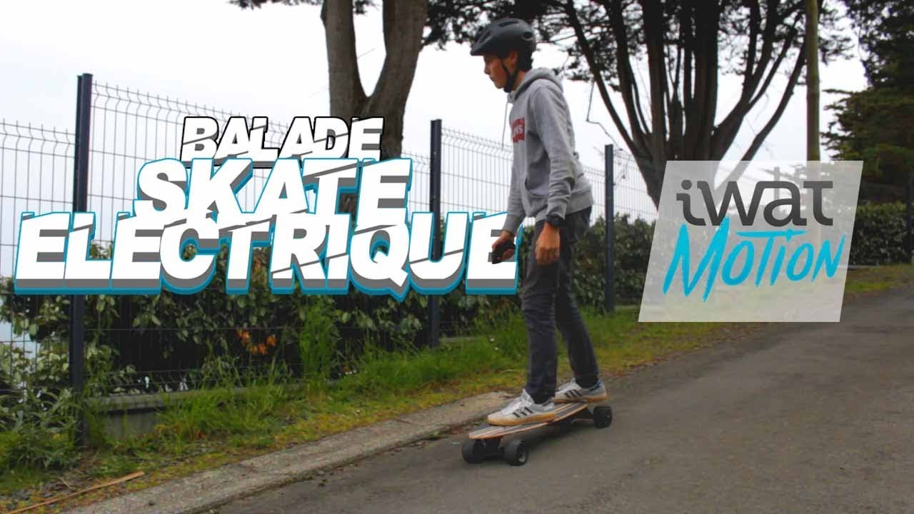 BALADE EN SKATE ELECTRIQUE !!!