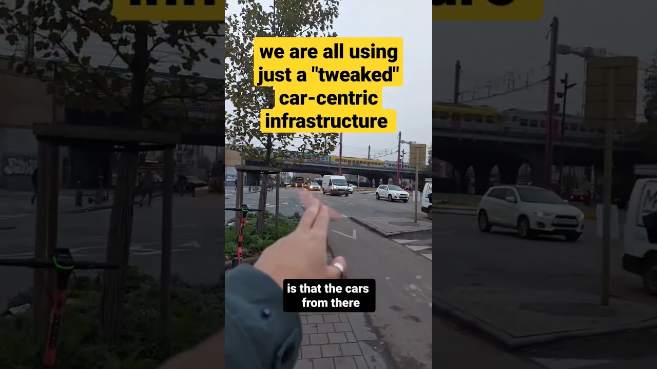 Car centric urbanism in Bxl! #urbanplanning #urbanism #cycling #bicycle #cyclist #criticalmass