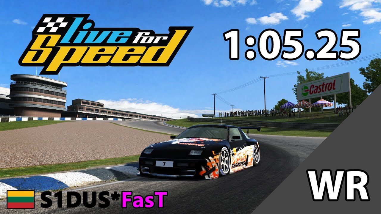S1DUS*FasT: 1:05.25 on BL2R / XRR | Live for Speed World Records Ep. 04