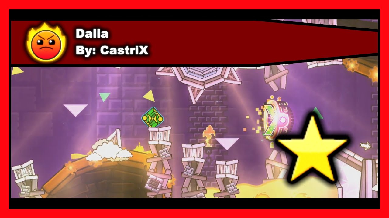 Geometry Dash - Dalia by CastriX (100% Complete)