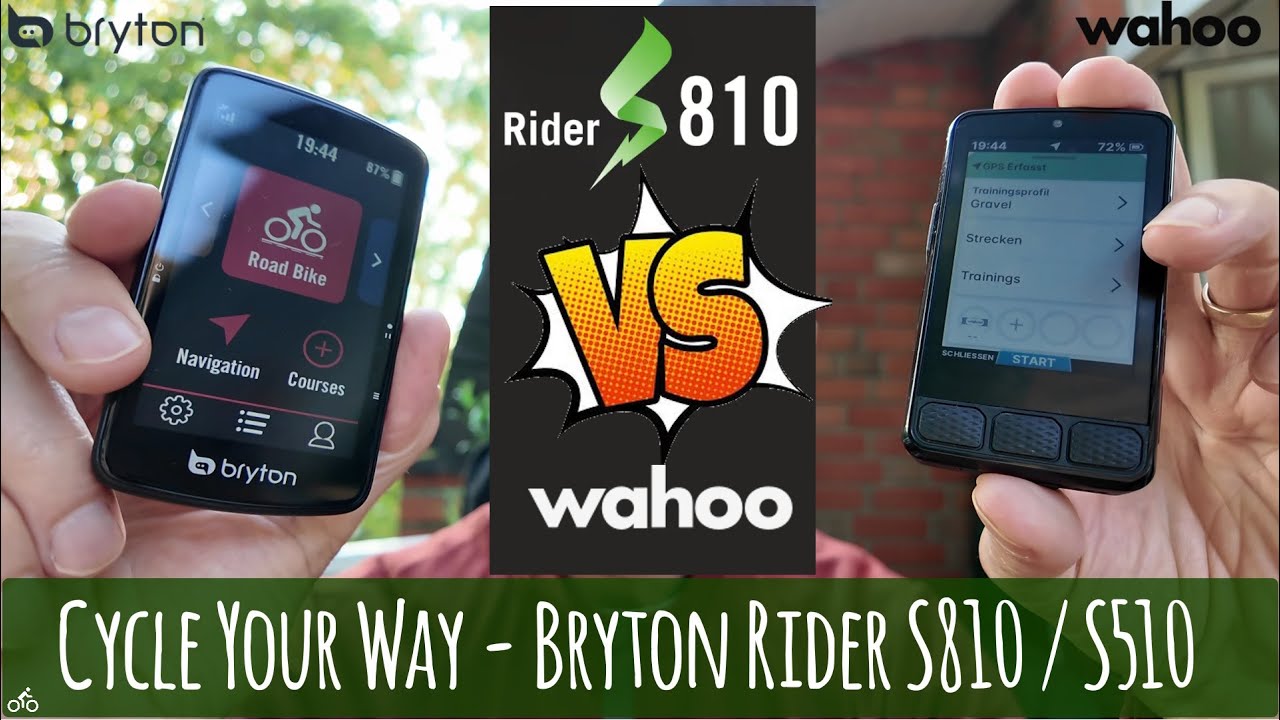 Bryton Rider S810 / S510 im Test