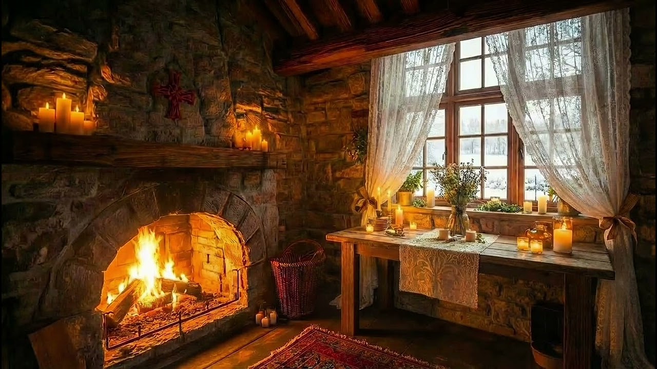 Imbolc Ambient Music for Rituals, Rest & Intention Setting 🐑 4 Hours | Witchy Hearth Fire
