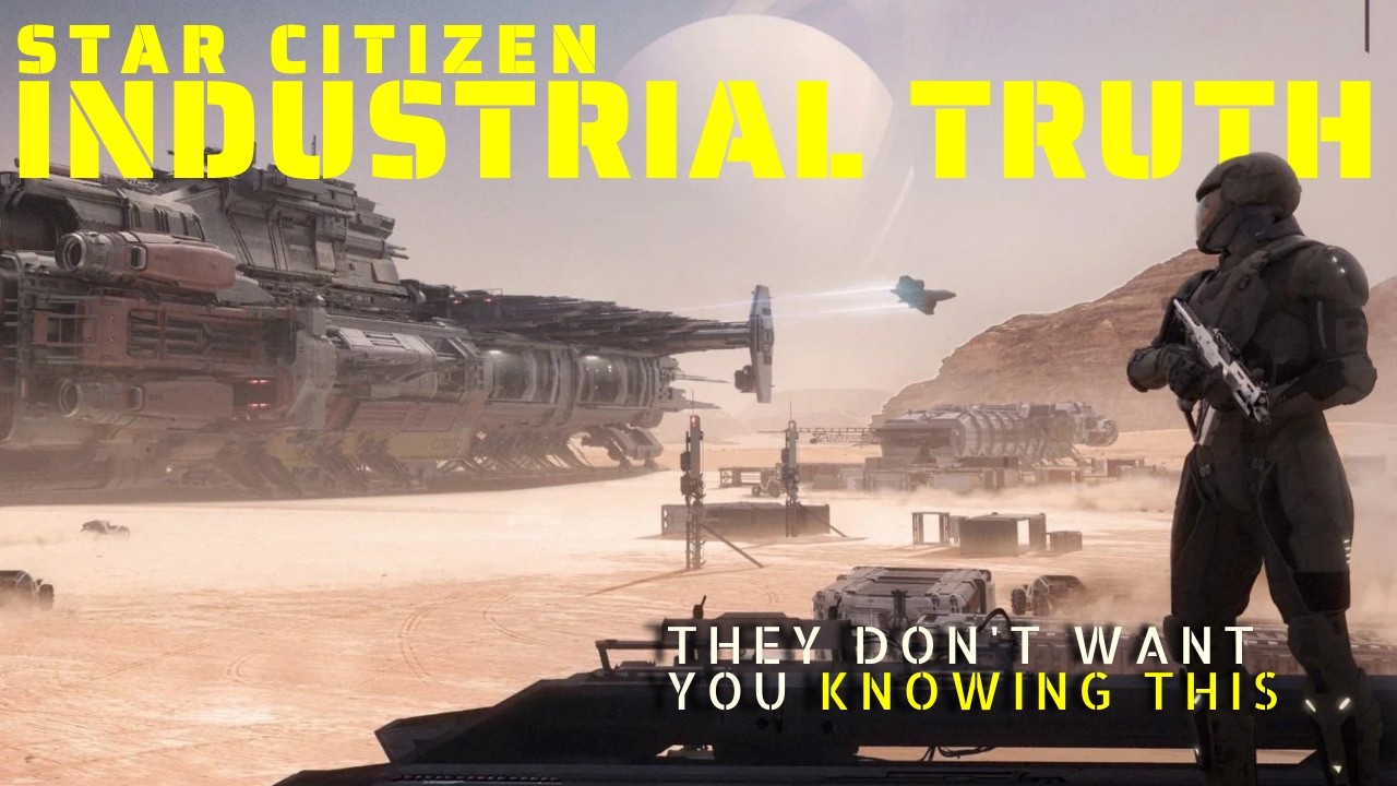 STAR CITIZEN: Разоблачение игрового процесса в индустриальном стиле 🔥 (Правда о добыче полезных и...