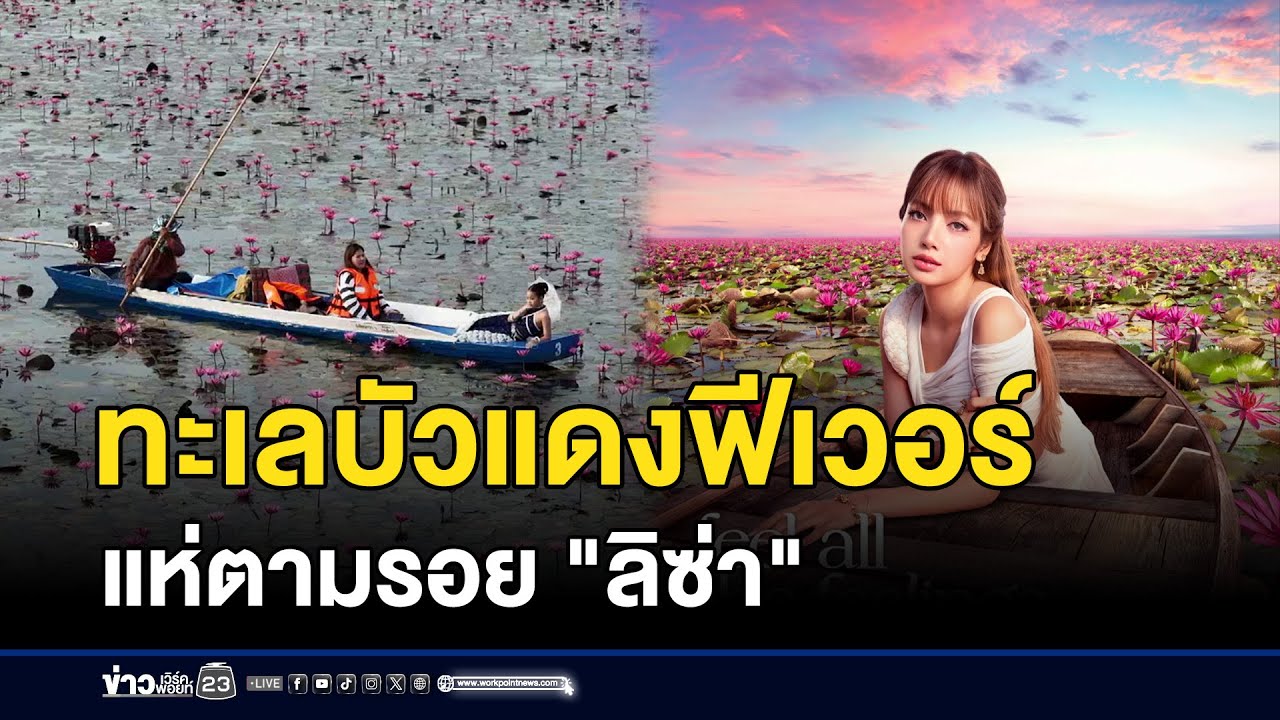 ทะเลบัวแดงฟีเวอร์ แห่ตามรอย 