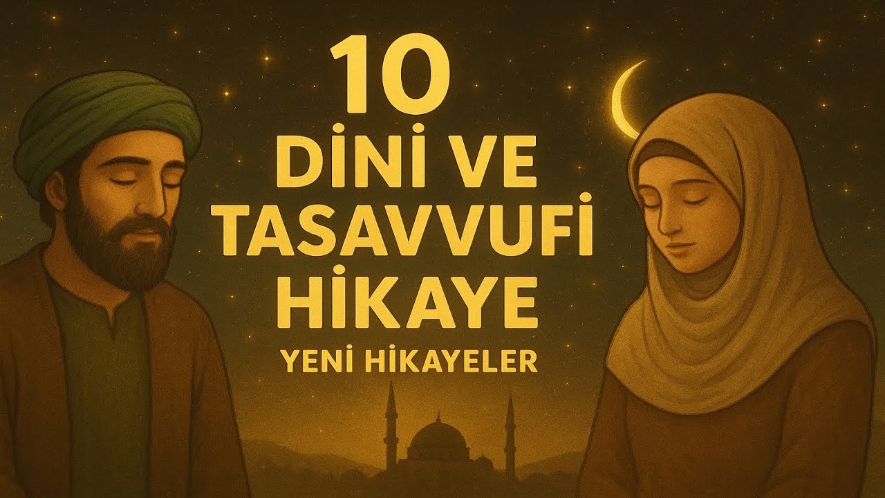 YENİ 10 DİNİ VE TASAVVUFİ HİKAYE DERİN BİR YOLCULUK SİZİ BEKLİYOR 