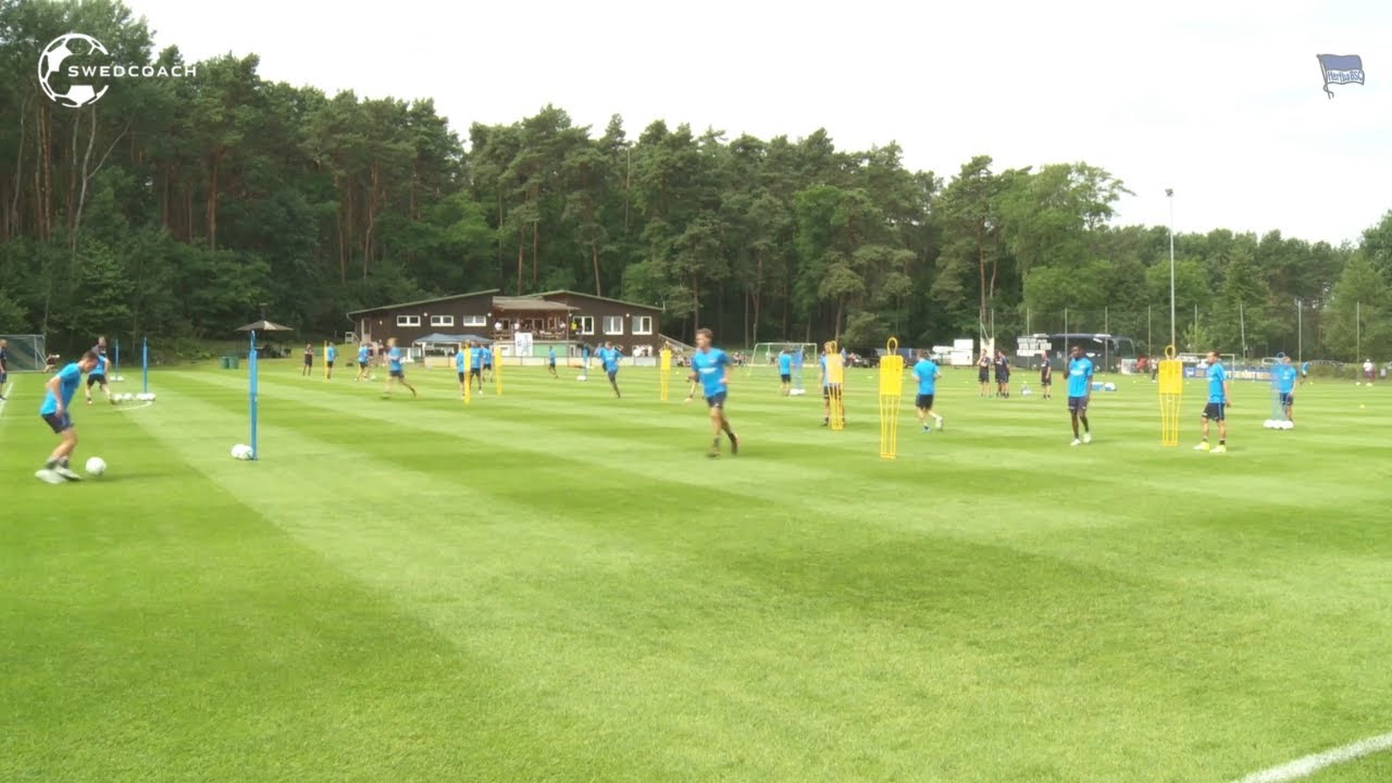 Hertha Berlin - Great Soccer Passing Drill | #footballdrills #soccerdrills #football #soccertraining