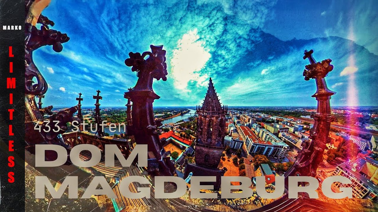Der Aufstieg lohnt sich &ndash; Magdeburger Dom von oben!