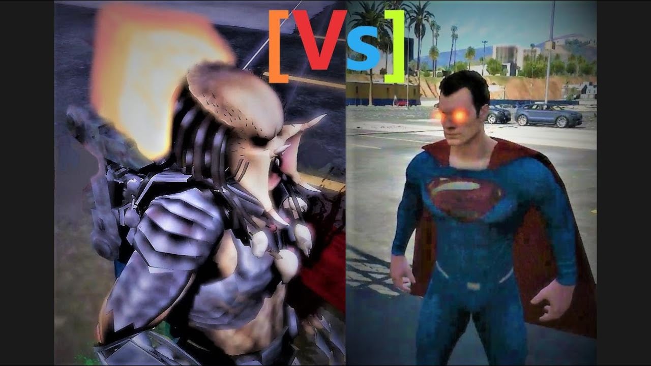 Superman Vs Predator- Who will win?!!?!!?