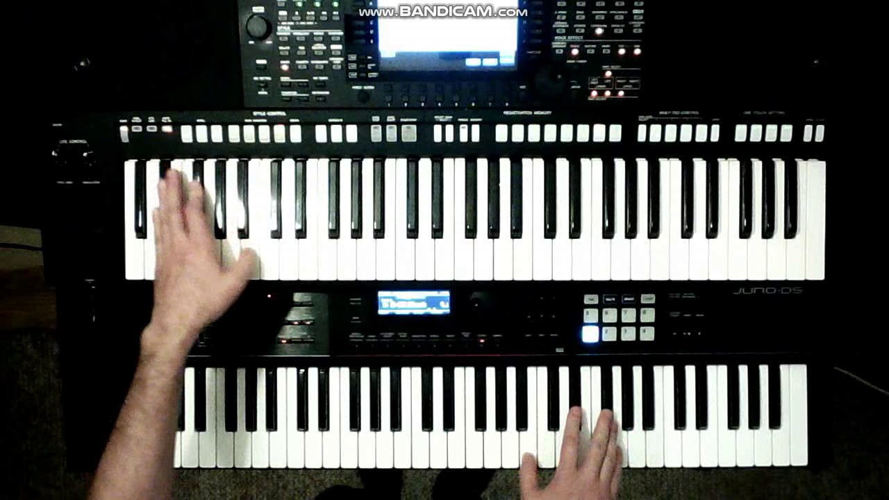 Abba - One Of Us LIVE keyboard instrumental cover