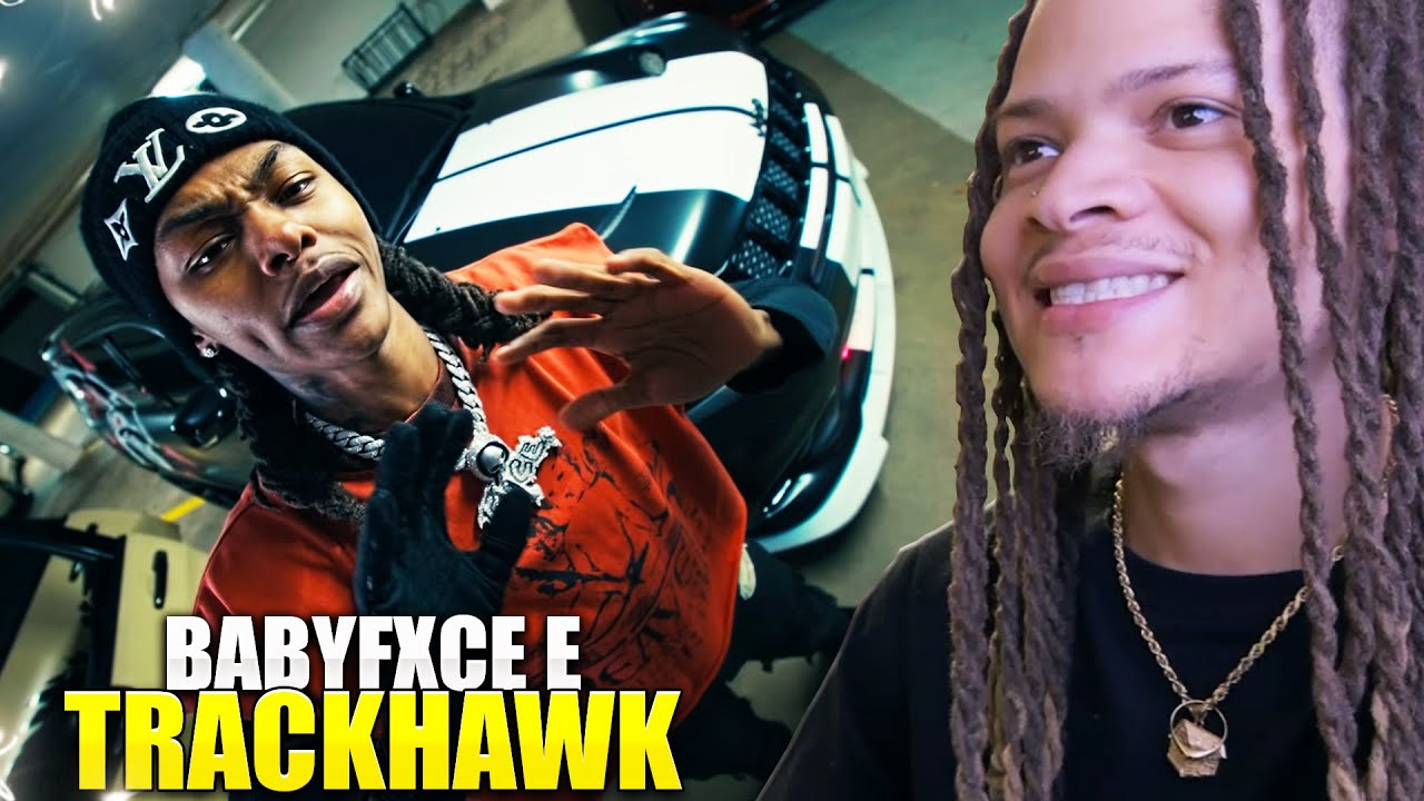 I WASNT TAPPED IN DETROIT!! Babyfxce E - Trackhawk [Official Music Video] REACTION!