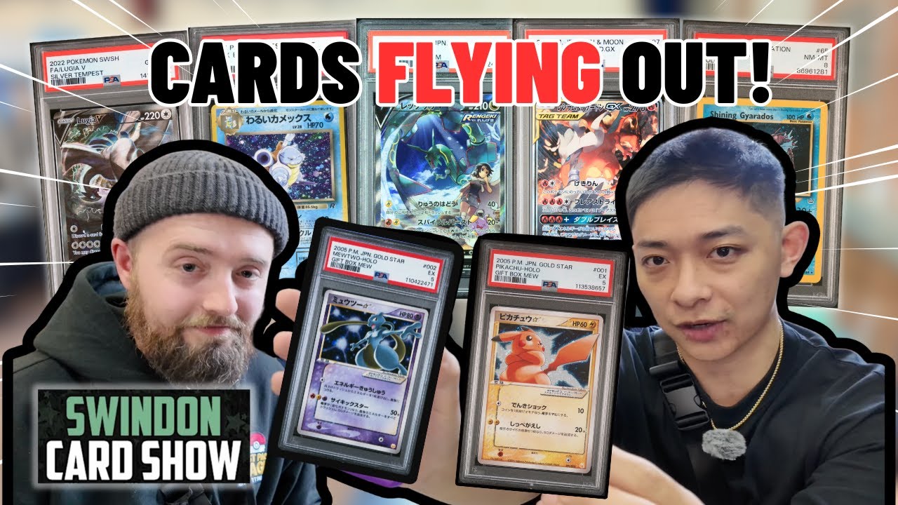 I DID $15K IN DEALS AT A CARD SHOW | Swindon Card Show Pokemon Vendor POV