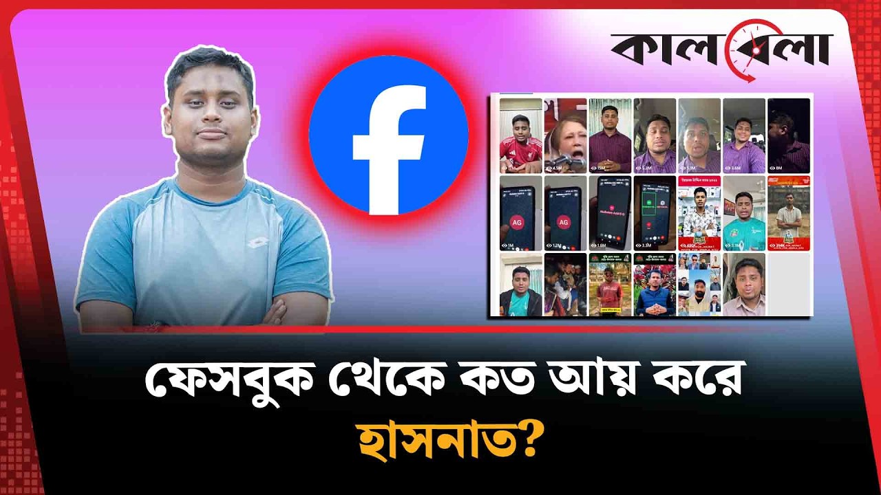 ফেসবুক থেকে কত আয় করে হাসনাত?