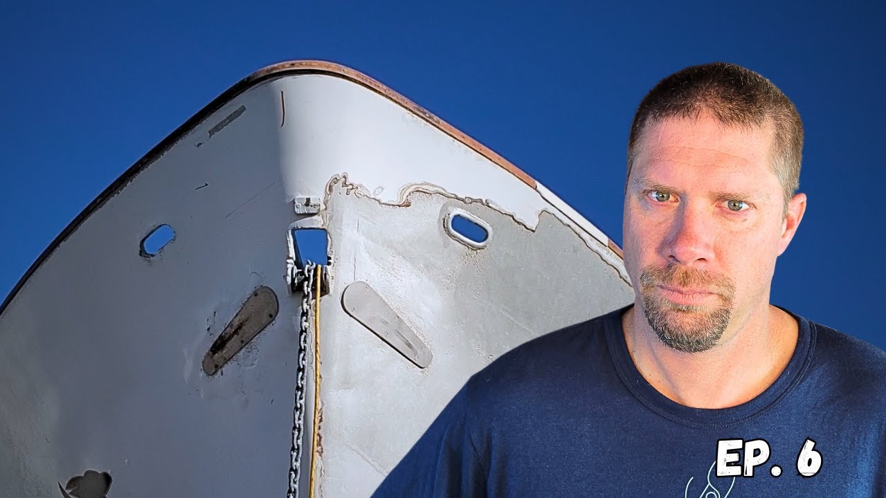 We Removed ALL THE PAINT to Save Our 78' Yacht's Aluminum Hull
