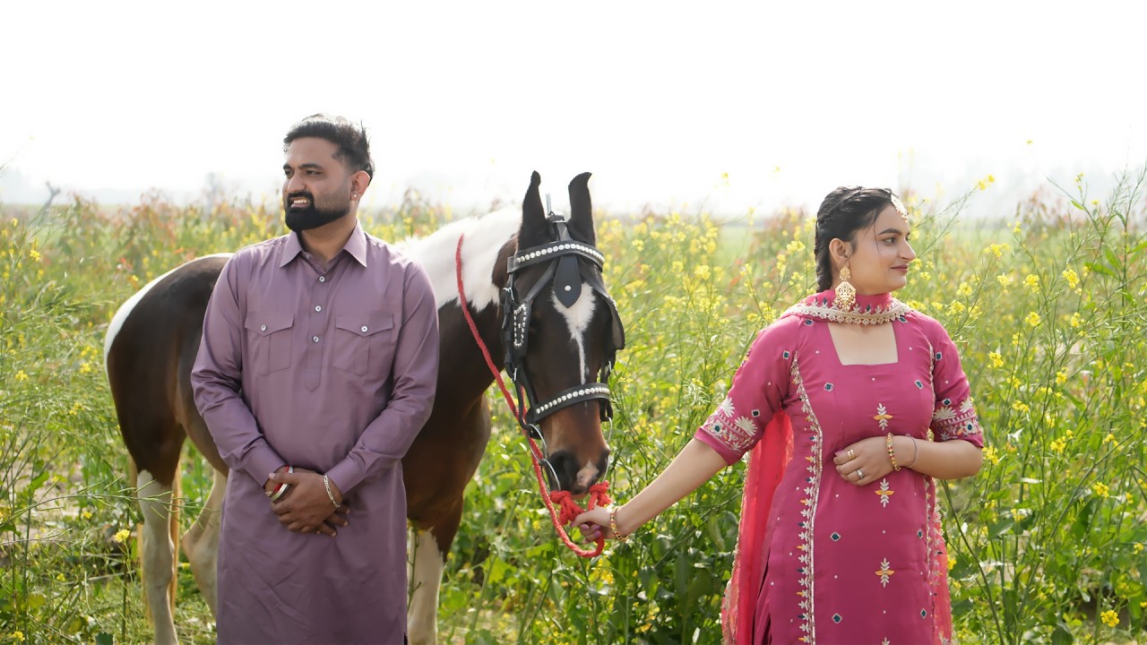 BEST PUNJABI PRE-WEDDING 4k VIDEO 2026 | MUNISH KUMAR ❤️ JASWINDER KAUR | TAKHI PHOTOGRAPHY |