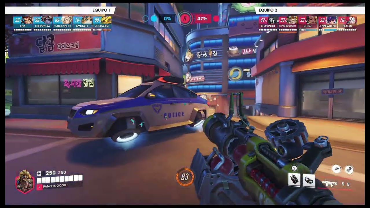 First game with Junkrat /31 deaths (I think)/full 1080p/Overwatch season 20