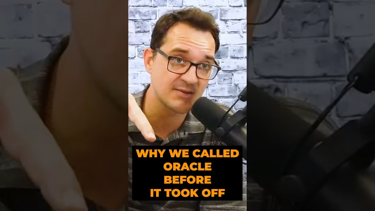 Why We Called Oracle Before It Took Off