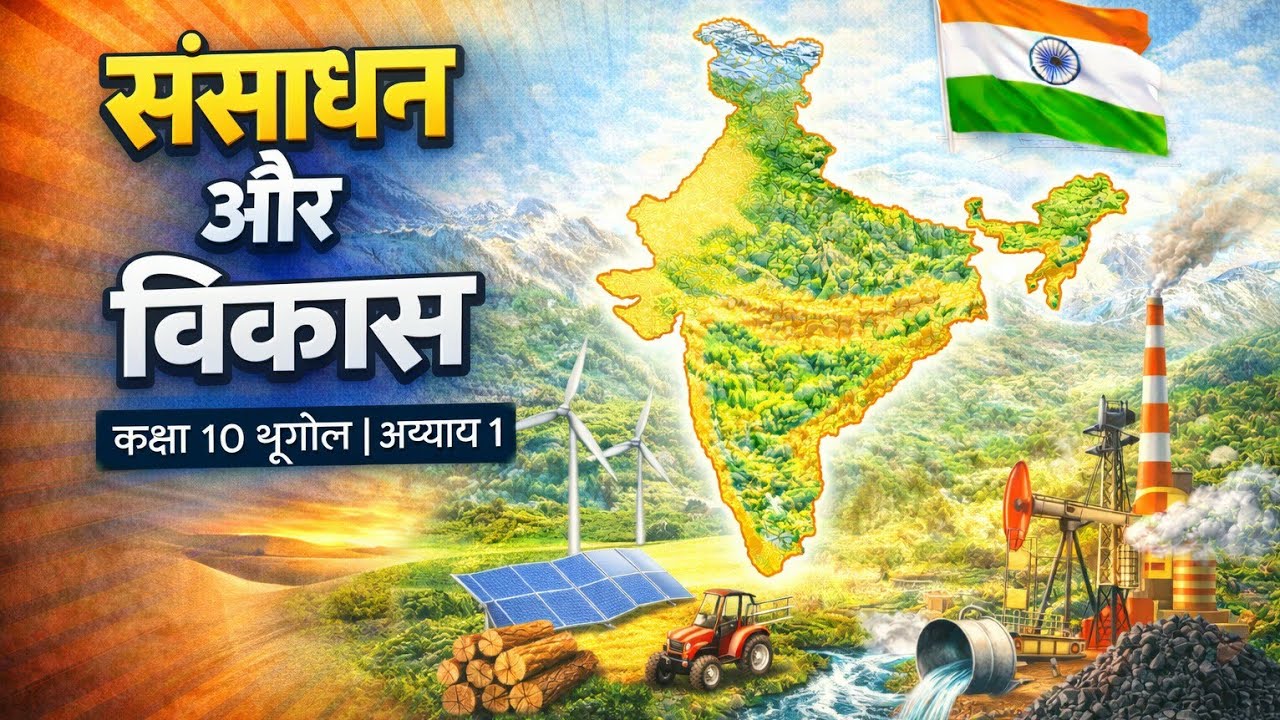 संसाधन और विकास | Class 10 Geography | अध्याय 1 | NCERT Hindi
