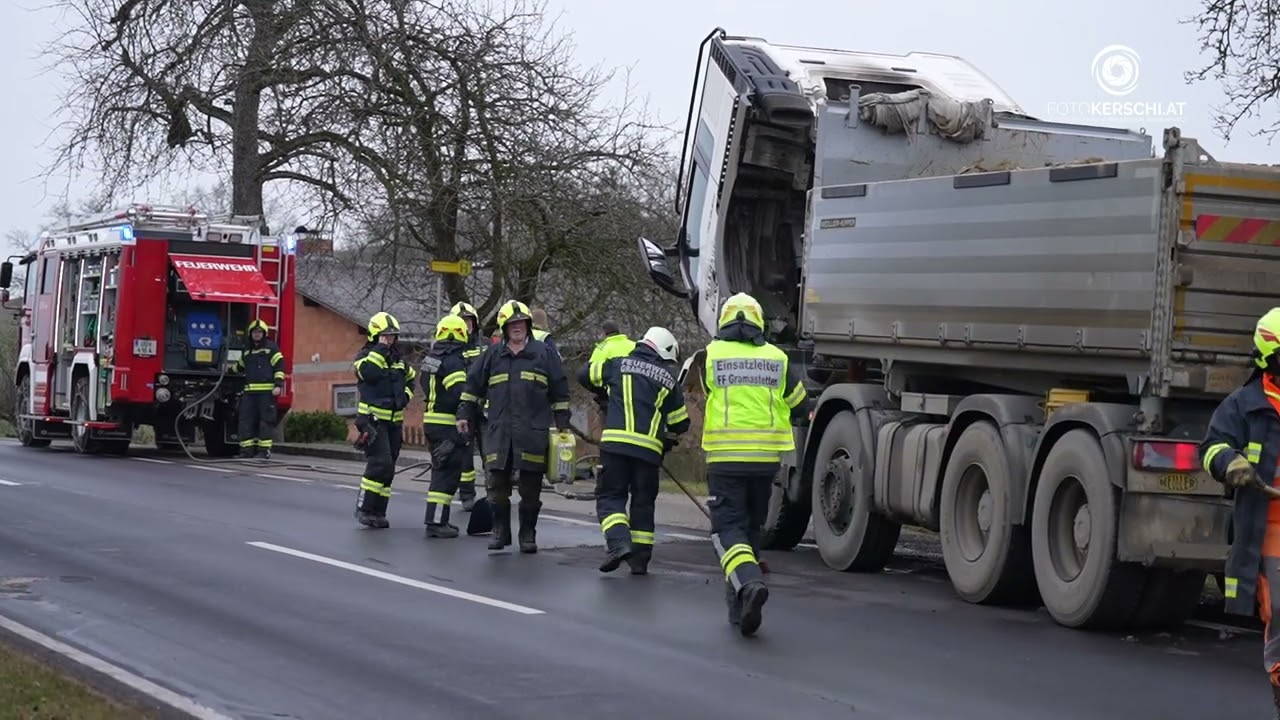 Lkw-Brand rasch unter Kontrolle gebracht &ndash; Zivilcourage verhindert Schlimmeres
