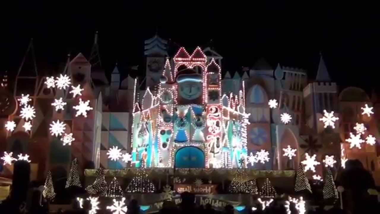 スターブライト・クリスマス 2012　イッツ・ア・スモールワールド前　TDL