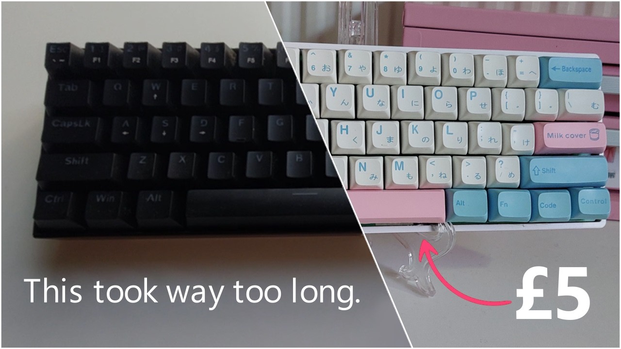 Modding a £5 keyboard...