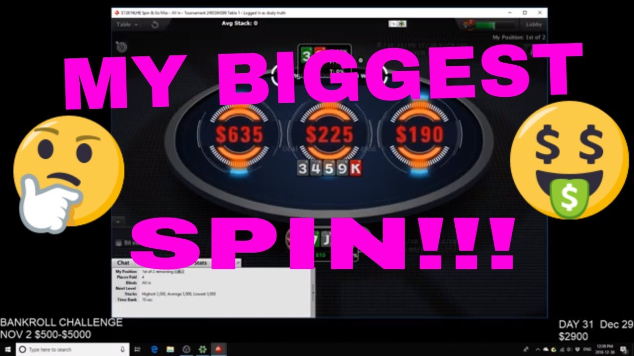 MY BIGGEST SPIN & GO MAX SPIN!!! LFG DAY 32 BANKROLL CHALLENGE $500- $5000