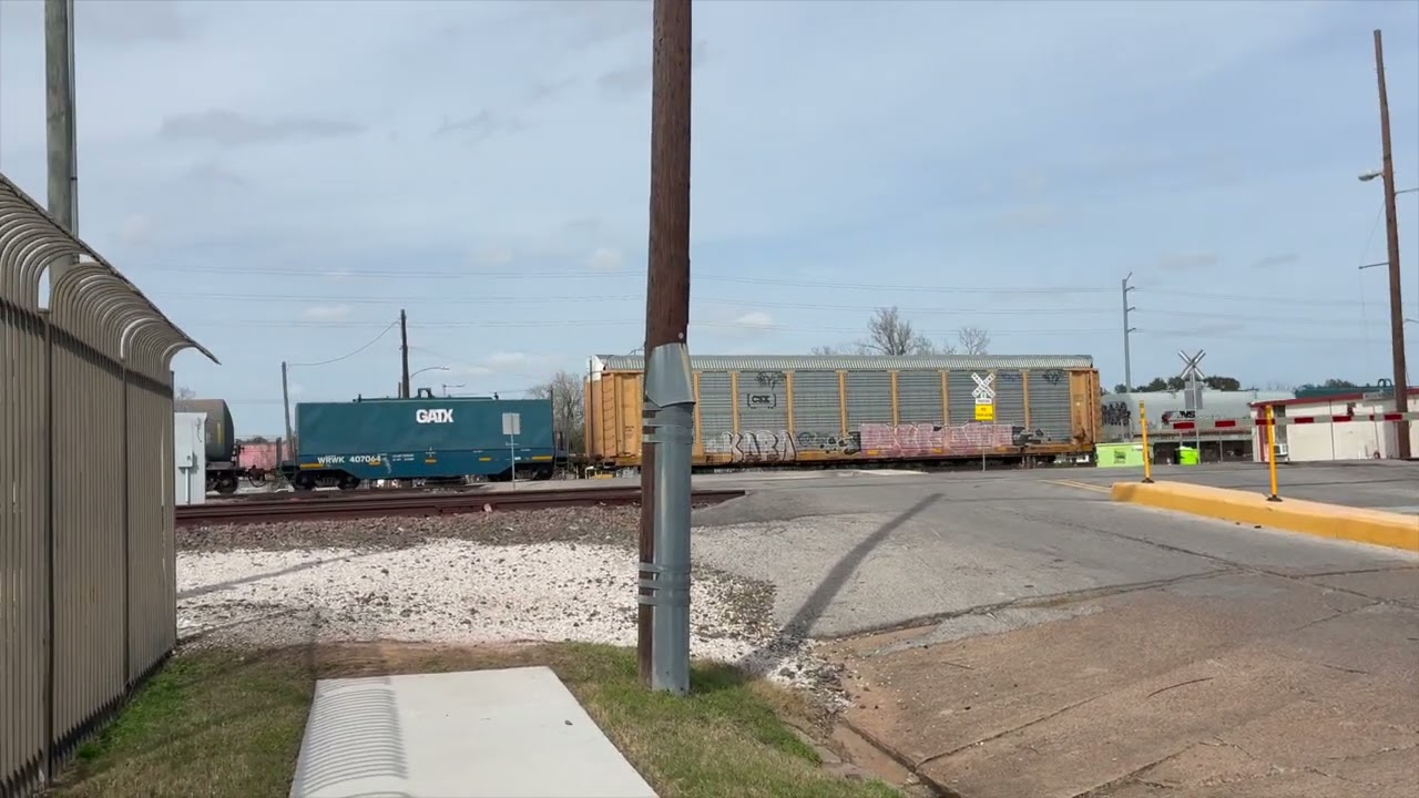 Trains Lights Near the Rosenberg Railroad Museum