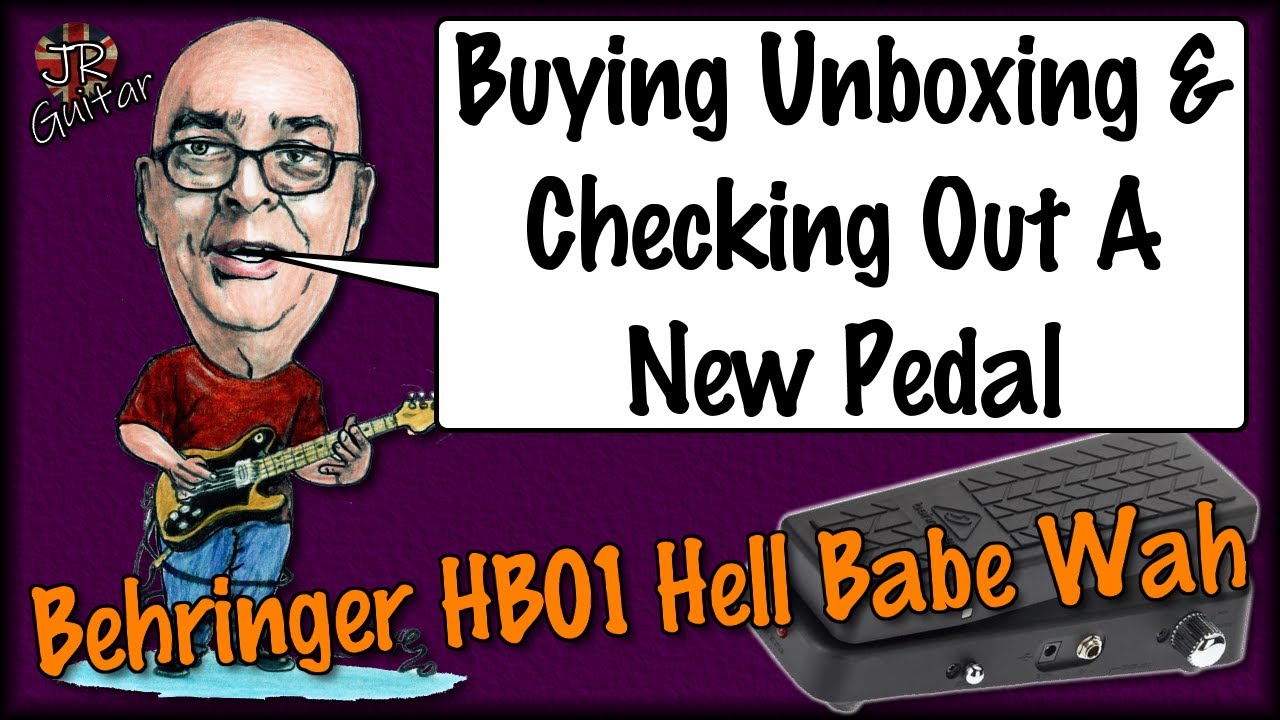 Behringer HB01 Wah Pedal Buying Unboxing & 1st Impressions
