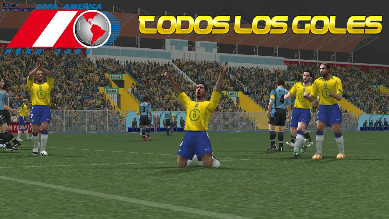 Copa América 2004 All Goals (PES 6)