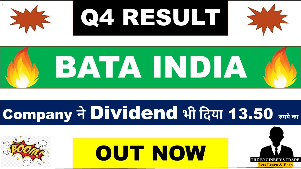 Bata india q4 Results 2023 | bata india result today | bata india share latest news | bata india