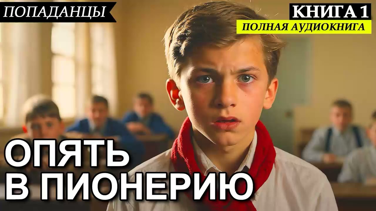 ПОЛНАЯ АУДИОКНИГА 🥇 ПОПАДАНЦЫ ⏳ ОПЯТЬ В ПИОНЕРИЮ - 1 книга
