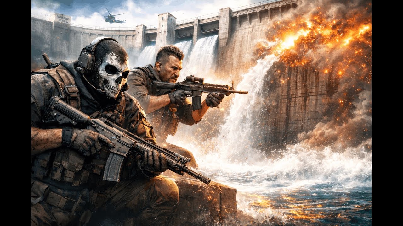 High-Risk Dam Mission with Ghost & Soap | MW 3 Campaign