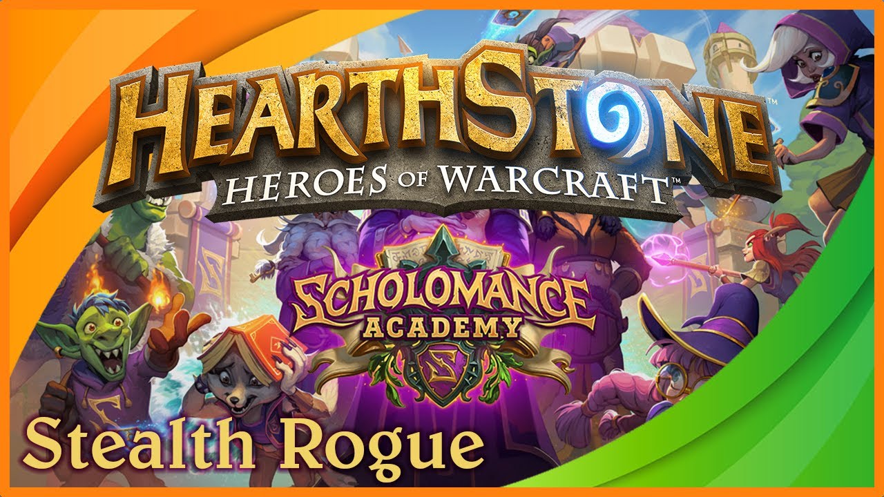 Hearthstone Standard Ranked - Stealth Rogue Deck Gameplay