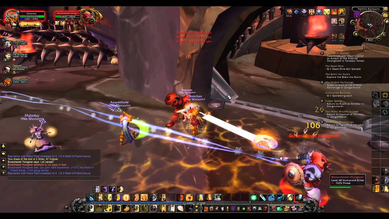 WoW, Dungeons: Hellfire Ramparts (In Swedish, På svenska)