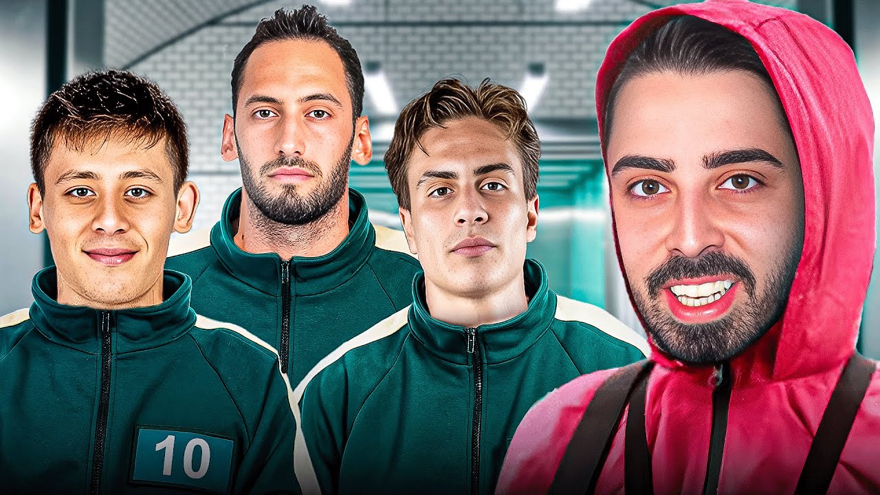 EN İYİ TÜRK FUTBOLCULAR SQUID GAME OYNUYOR!