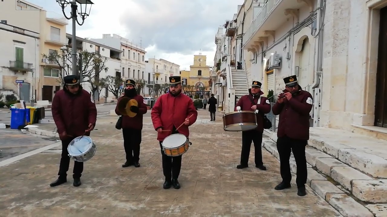 bassa banda di molfetta marcia Vita gaia - Arianna festa di San Trifone Ortodosso Adelfia.