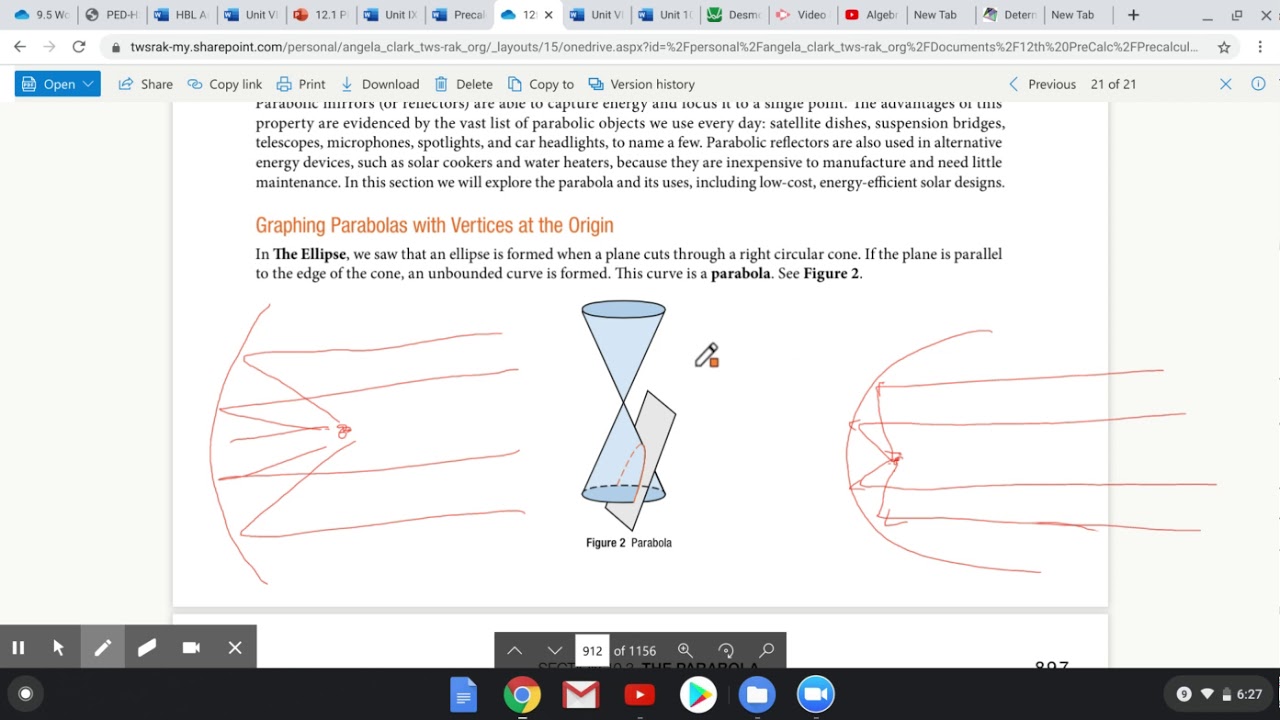 10.3 Parabolas intro