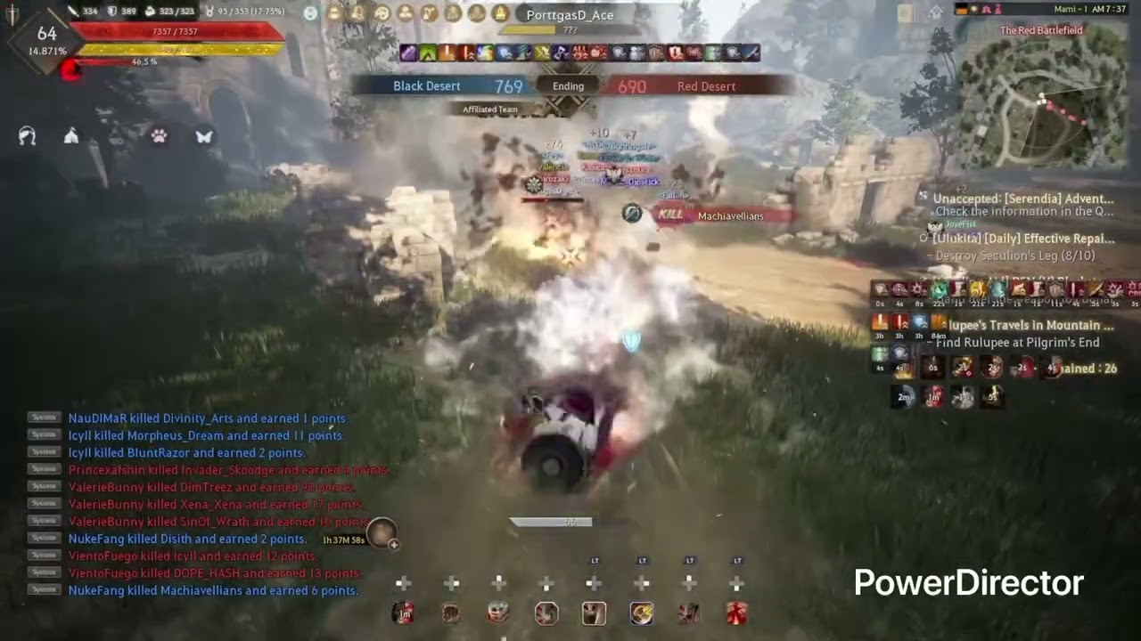BDO Berserker PvP ~RBF Peels & Kills Montage #8