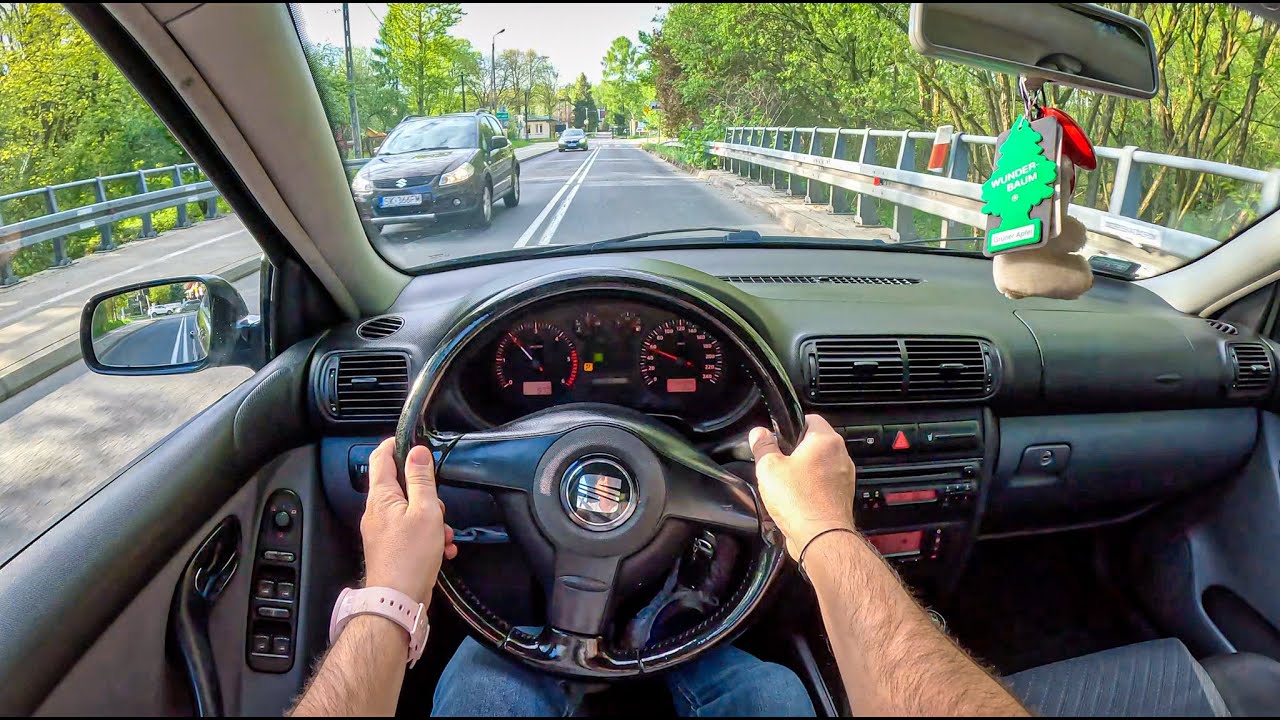 2001 Seat Leon [1.9 TDI 110HP] |0-100| POV Test Drive #1692 Joe Black