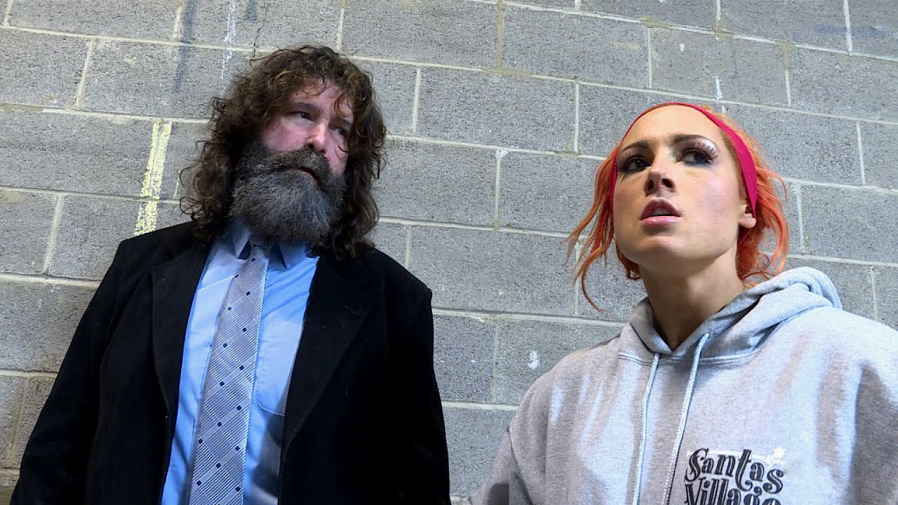 Becky Lynch gets some unusual training from Mick Foley