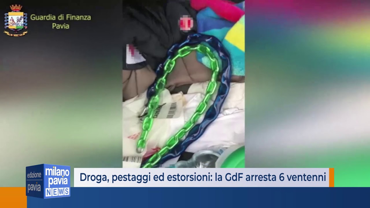 Droga, pestaggi ed estorsioni: la GdF di Pavia arresta 6 ventenni