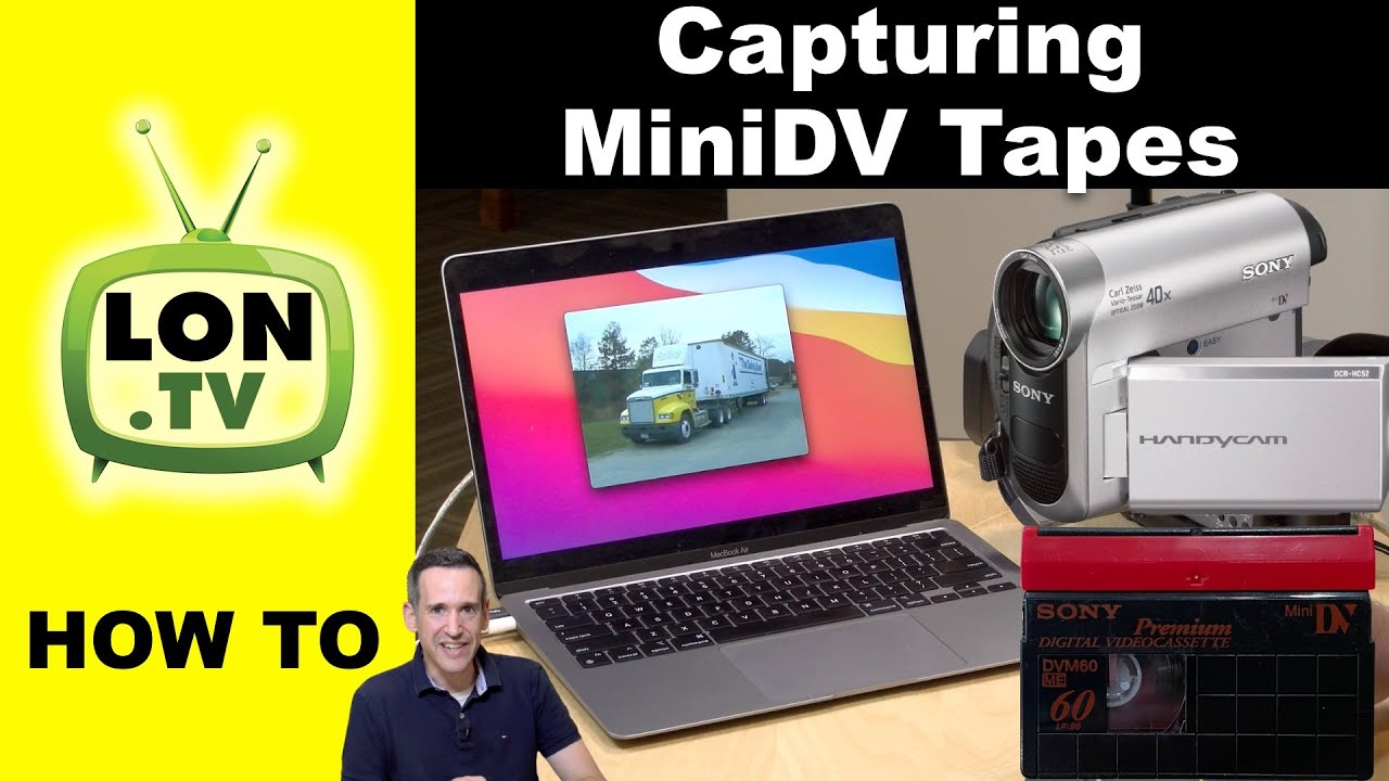 Capturing and Archiving MiniDV and HDV Tapes on Mac & Windows - LifeFlix Mini Demo