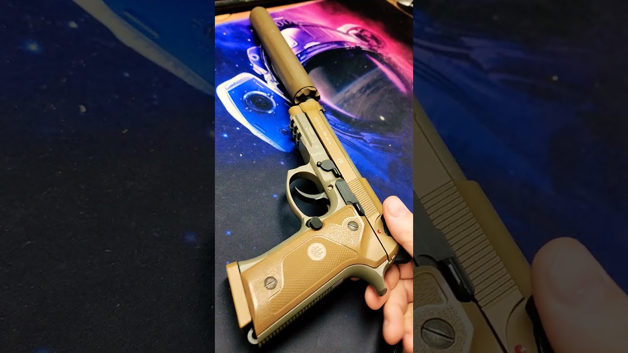 Пневматический пистолет Umarex Beretta m9a3 co2 #umarexairguns #umarex #bb #airpistol #co2 #crossman