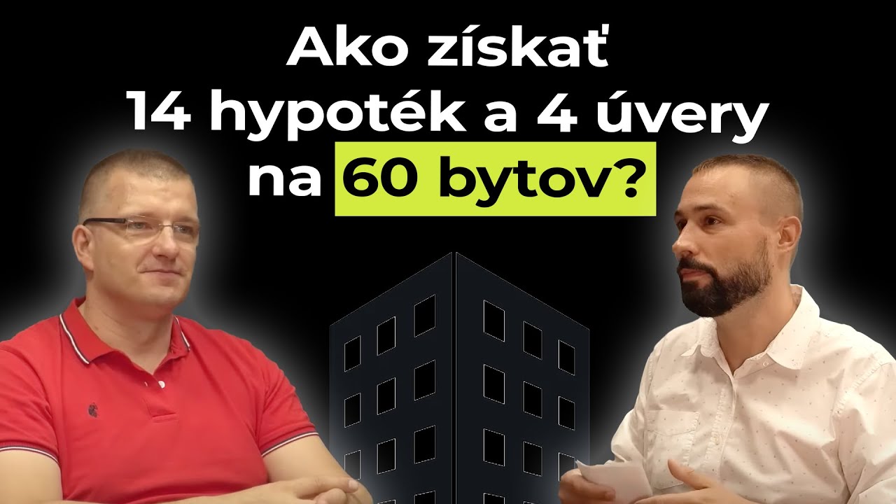 Ako získať 14 hypoték a 4 úvery na 60 bytov? (Q&A 3) - Money Talk 22