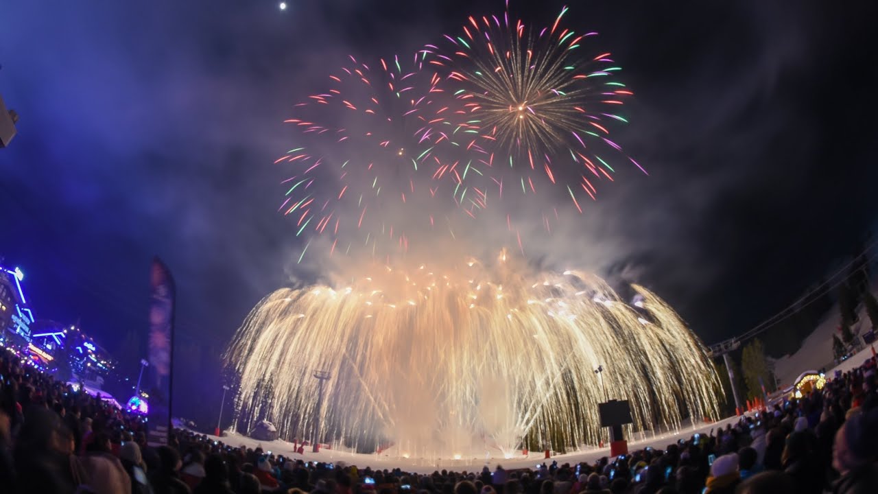 Closing Firework Courchevel 2023  I PyroArtists  I  DragonPyro Video