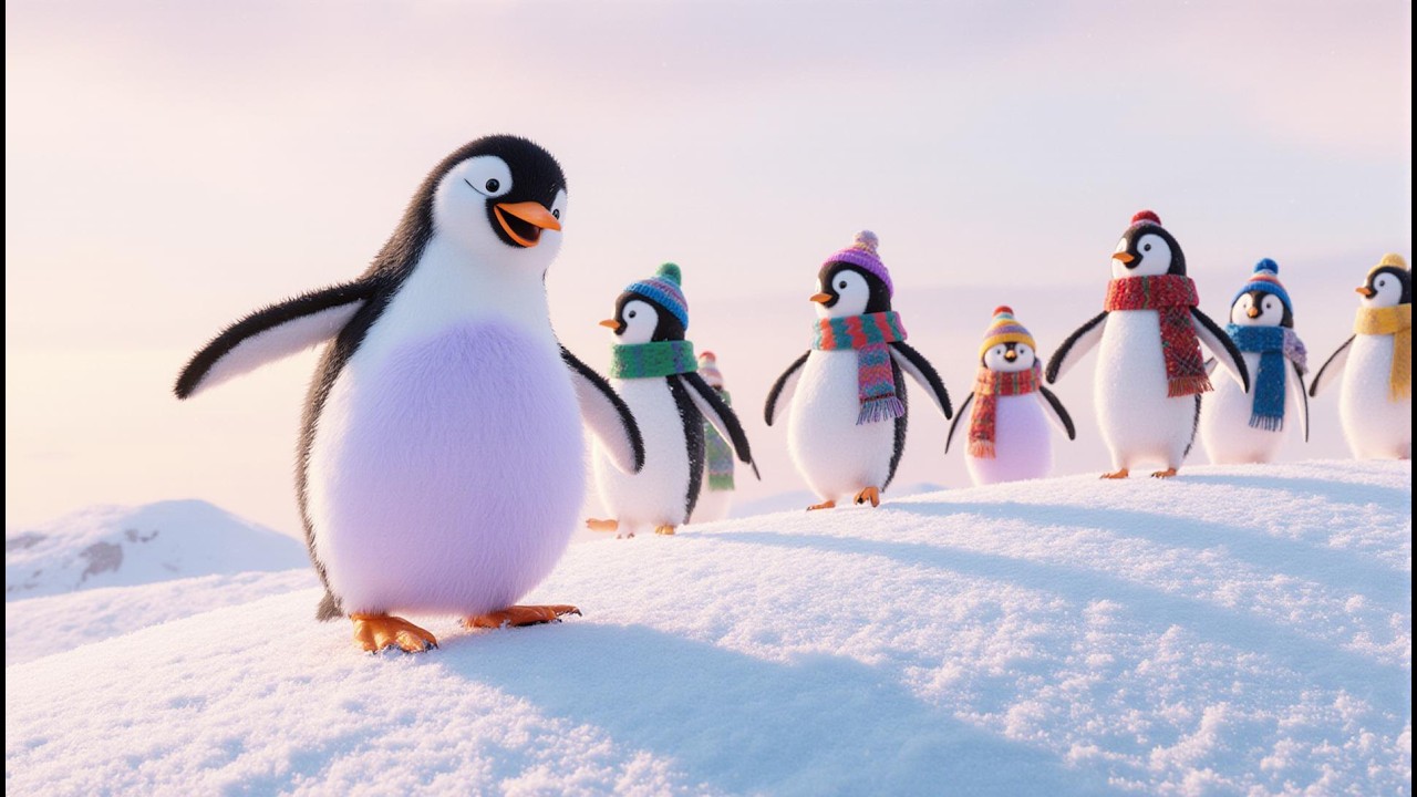 Ters Giden Penguen Zıp Zıp Zıp 🐧 | Eğlenceli Çocuk Şarkısı | MozMozKids